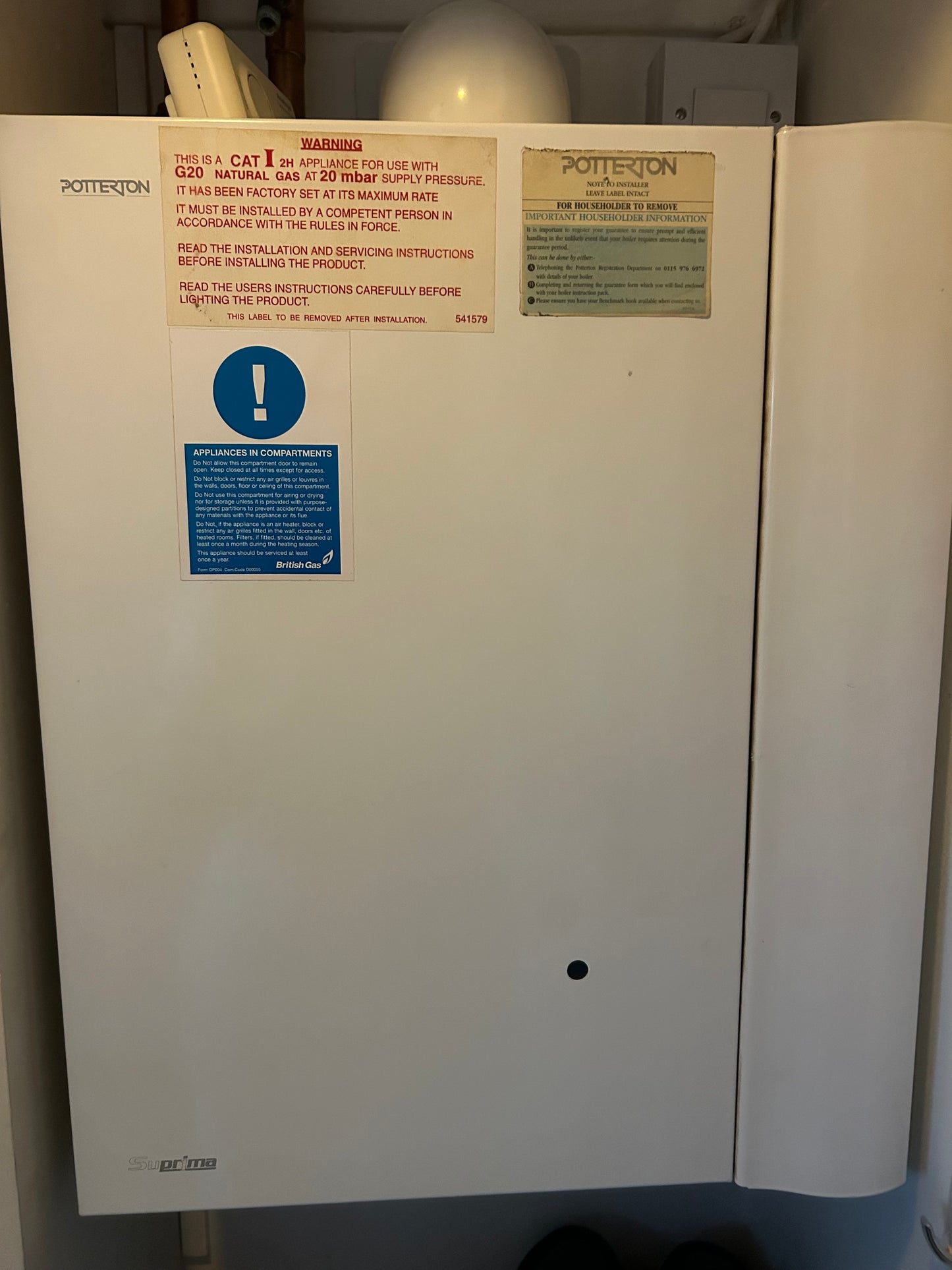 Non-Condensing Boiler - CM Postcode