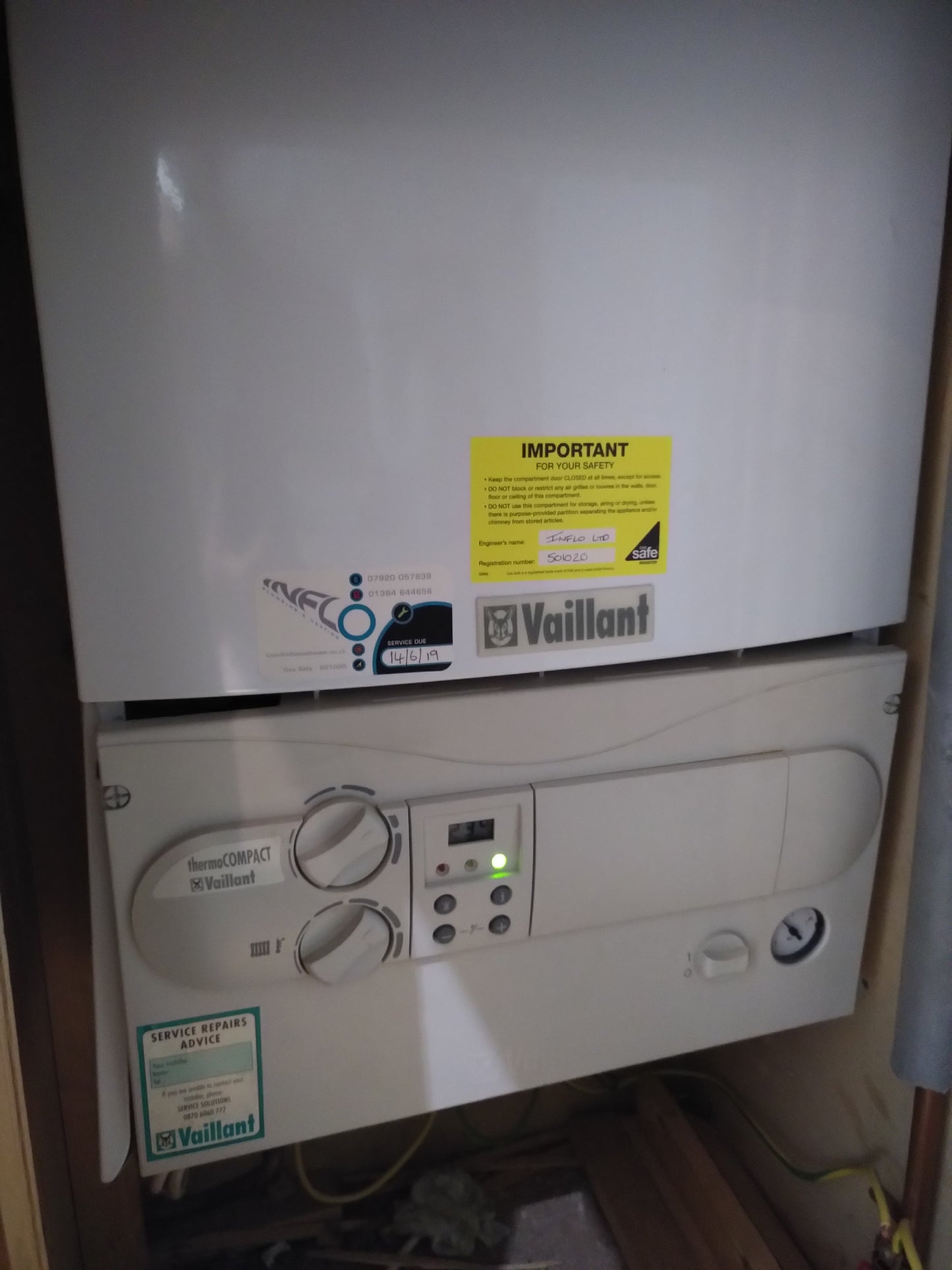Vaillant Non-Condensing Boiler
